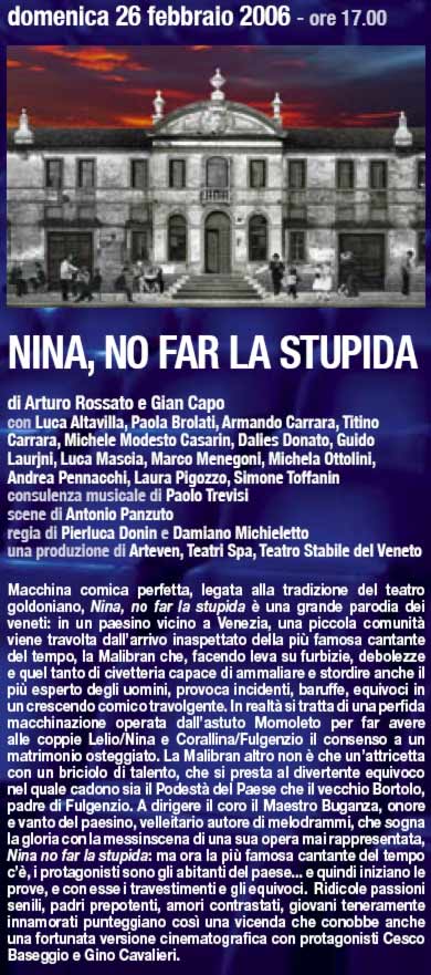 Nina non far la stupida